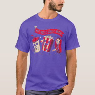 Camiseta Película nocturna divertida películas de terror