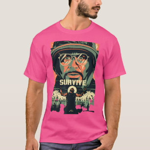Camiseta Película trópica trucante sobrevive a curiosidad