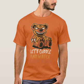 Camiseta Películas De Cuddle Y Horror Divertidas Películas 