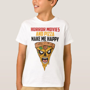 Camiseta Películas De Horror Y Película De Comida Rápida Pi