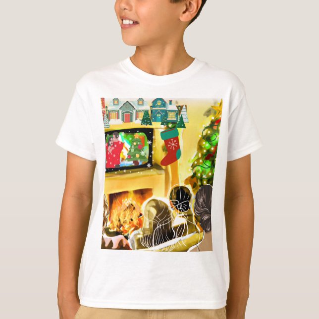 Camiseta Películas de navidades (Anverso)