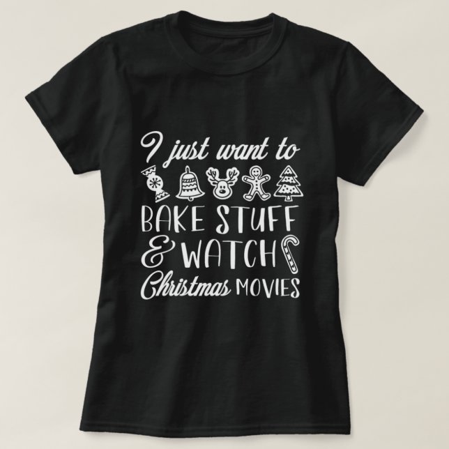 Camiseta Películas de Navidades de Bake29 (Diseño del anverso)
