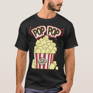 Camiseta Películas de refrigerios de palomitas