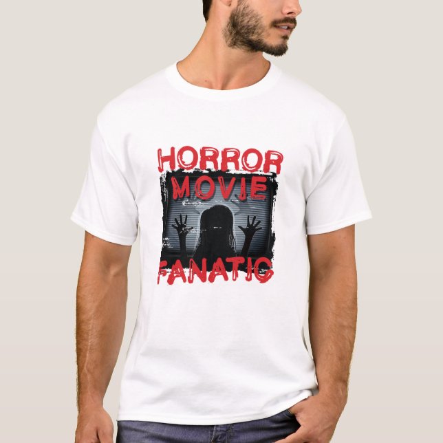 Camiseta Películas de terror Fanatic Scary (Anverso)