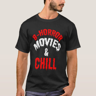 Camiseta Películas de Terror Noche Relajada Halloween Diver