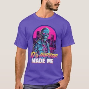 Camiseta Películas de terror retro zombie vintage 80s hecha