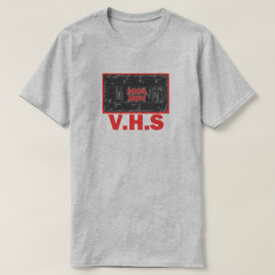 Camiseta Películas de terror - rojo de V.H.S