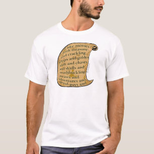 Camiseta Películas de verano Cine divertido Lema de amor