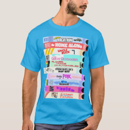 Camiseta Películas Retro 80 Pila VHS