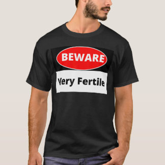 Camiseta Peligro Amigo Muy Fértil