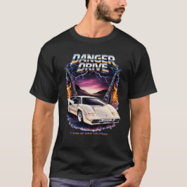 Camiseta Peligro Conducción – Velocidad Máxima en el Infier