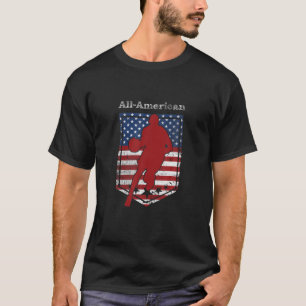 Camiseta Peligro de cosecha patriótico-americano