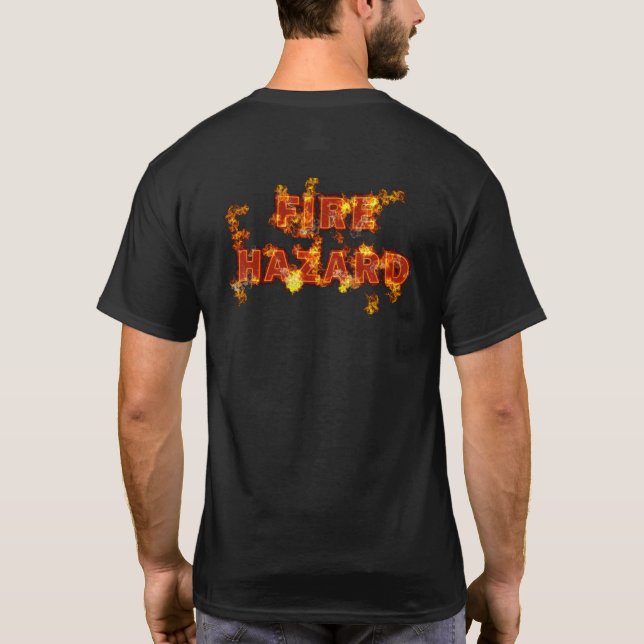 Camiseta Peligro de incendio (Reverso)