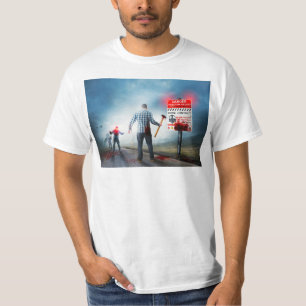 Camiseta Peligro de infección apocalíptica de SlipperyJoe's