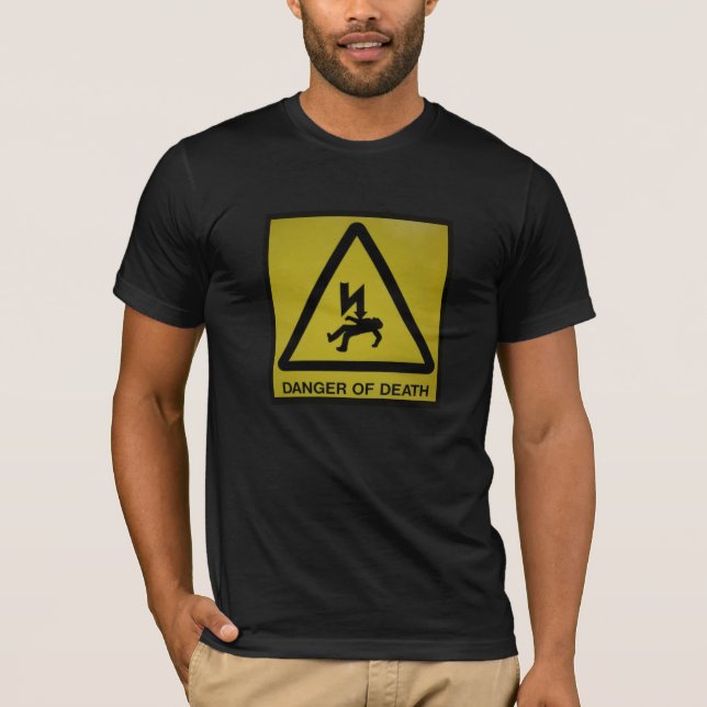 Camiseta Peligro de la muerte (Anverso)
