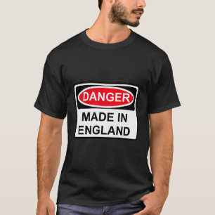 Camiseta Peligro Hecho En Inglaterra