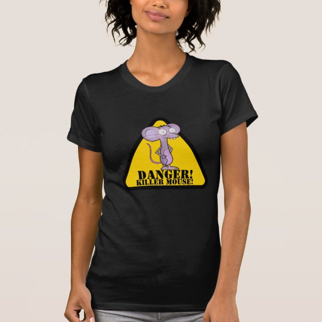CAMISETA ¡PELIGRO!, ¡MATAR RATÓN! (Anverso)