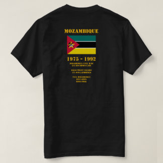 Camiseta Peligro Minas terrestres, Mozambique