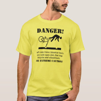 Camiseta ¡PELIGRO! Pistas peligrosas
