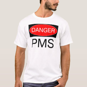 Camiseta Peligro - PMS Funny T-Shirt Mug Gorra Bag Mousepad