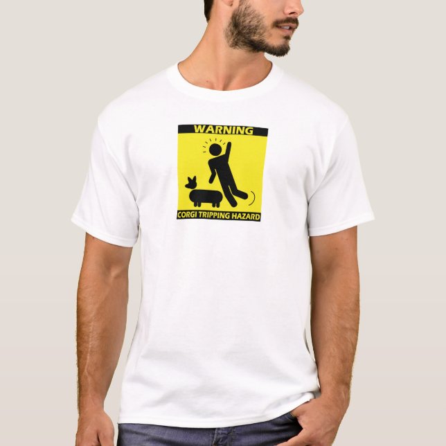 Camiseta Peligro que dispara - Corgi (Anverso)