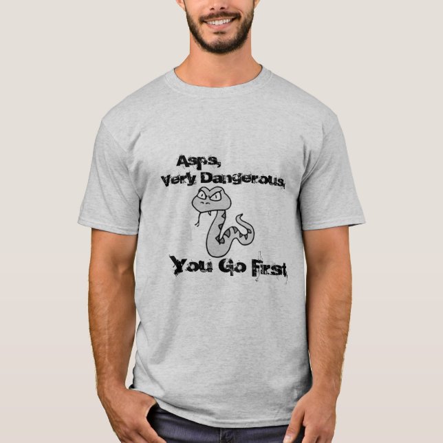 Camiseta peligrosa de los ASP (Anverso)