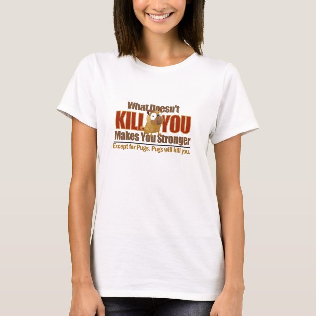Camiseta peligrosa del barro amasado (Anverso)