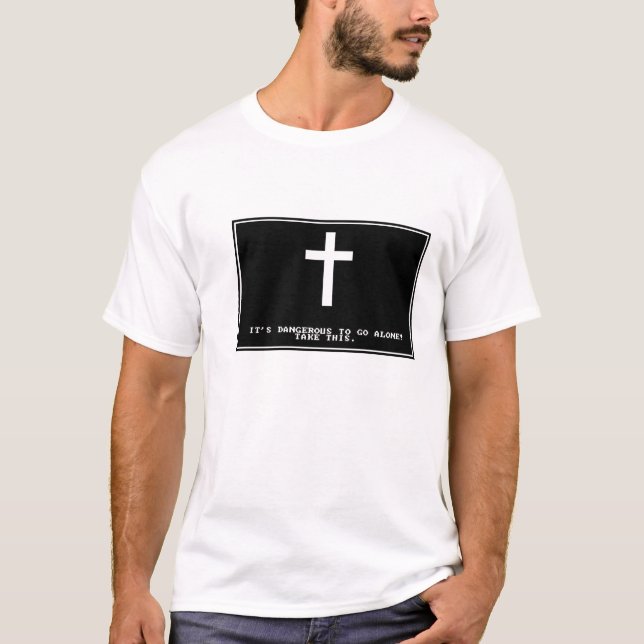 Camiseta Peligroso ir solamente (Anverso)