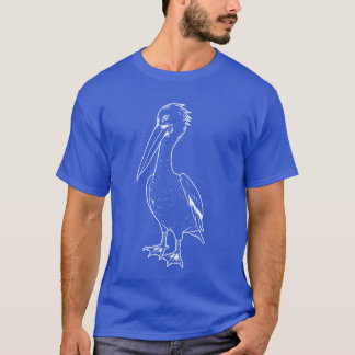 Camiseta Pelikan Silhouette Bird Water bird animals pelican