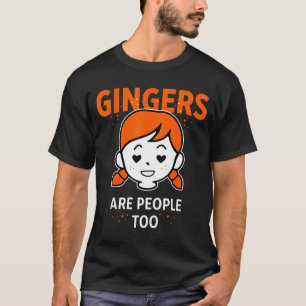 Camiseta Pelirrojos de Verano que se Encogen También son Pe