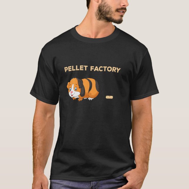 Camiseta Pellet Factory, Guinea Cerdos Cave Pul (Anverso)