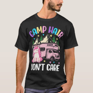 Camiseta Pelo de campamento no importa chica de camping cam
