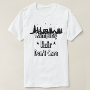 Camiseta Pelo de Camping No Me Importa