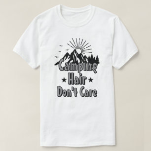Camiseta Pelo de Camping No Me Importa