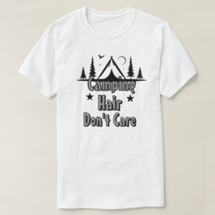 Camiseta Pelo de Camping No Me Importa