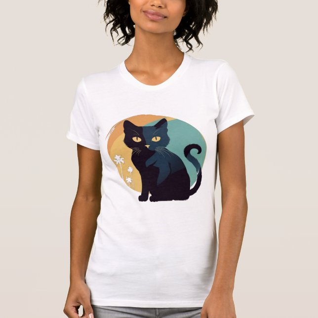 Camiseta Pelo de Gato Blanqueado por el Sol (Anverso)