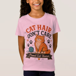 Camiseta Pelo de Gato, No Me Importa