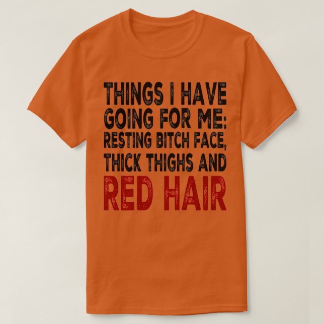 CAMISETA PELO ROJO 1 (Diseño del anverso)