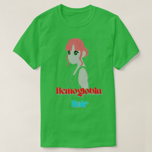 Camiseta Pelo Rojo 4 (Diseño del anverso)