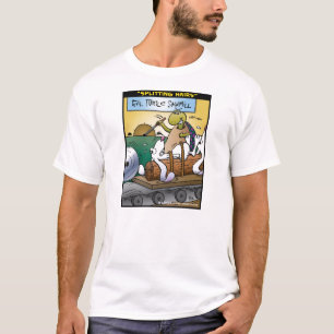 Camiseta "Pelos que parten "