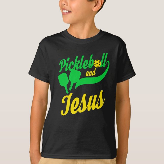 Camiseta Pelota cristiana Jesús T- Jugador Dink (Anverso)