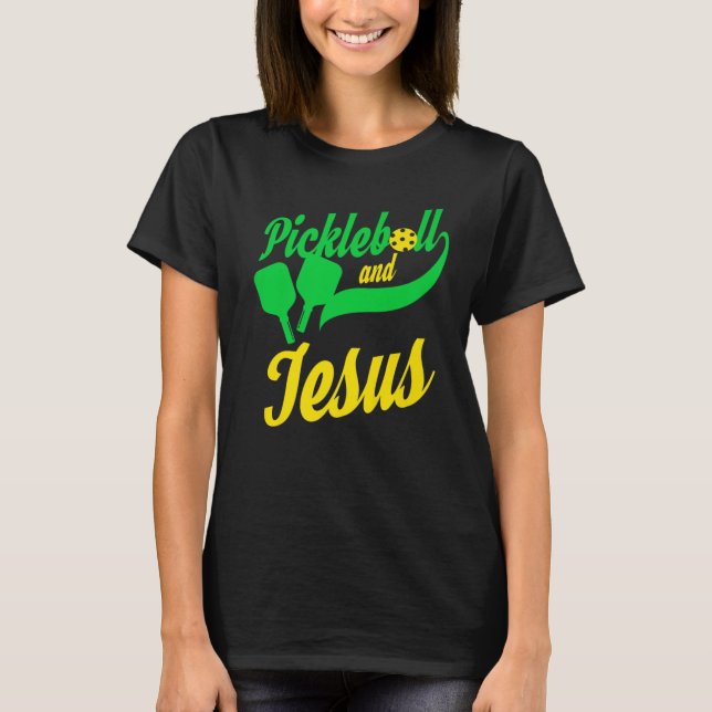 Camiseta Pelota cristiana Jesús T- Jugador Dink (Anverso)