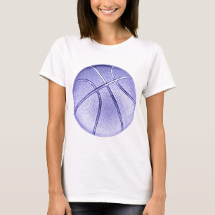 Camiseta Pelota de baloncesto azul