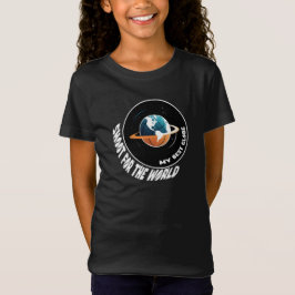 Camiseta Pelota de baloncesto | Disparo por el mundo | Mi m