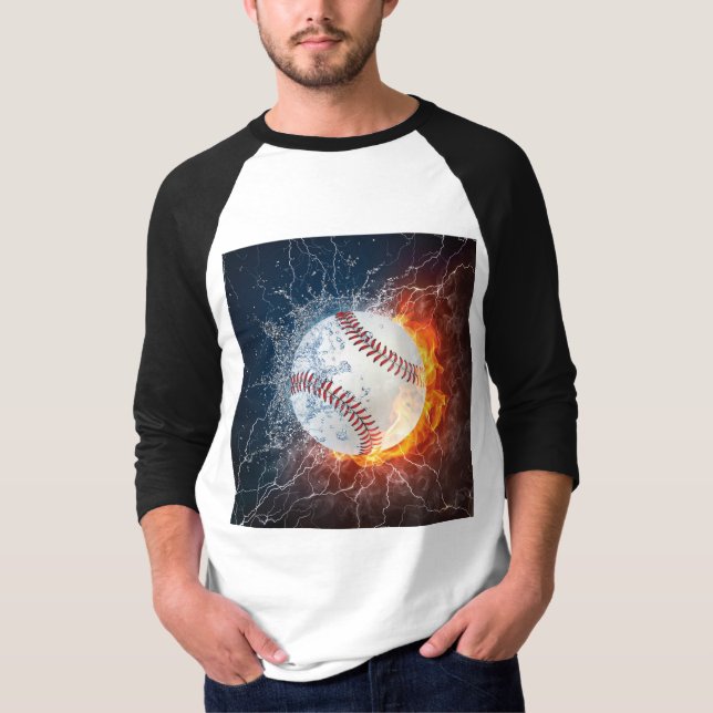 Camiseta Pelota de béisbol (Anverso)