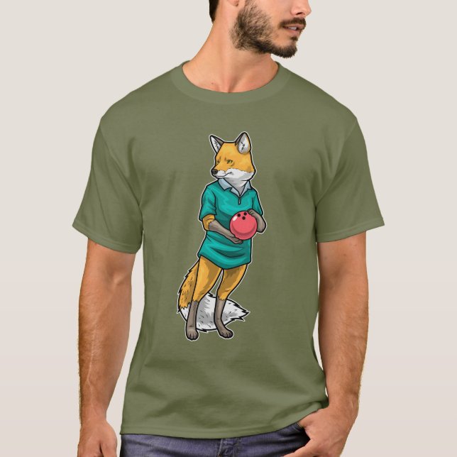 Camiseta Pelota de bolos Fox Bowling (Anverso)