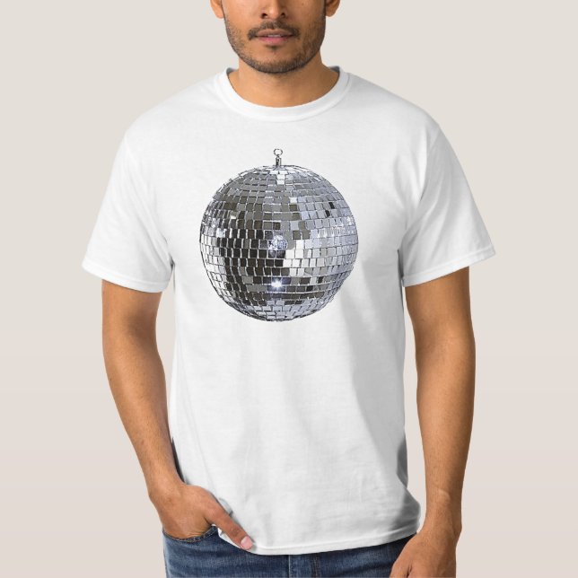 Camiseta Pelota de disco plateado (Anverso)