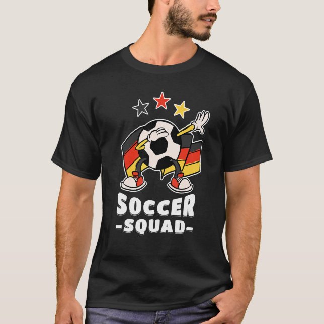Camiseta Pelota de fútbol de Dabbing (Anverso)