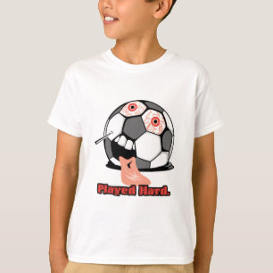 Camiseta pelota de fútbol deportiva divertida desinflada ju