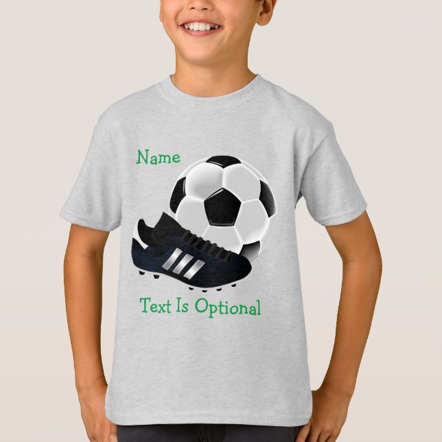 Camiseta Pelota de fútbol y limpieza (Anverso)